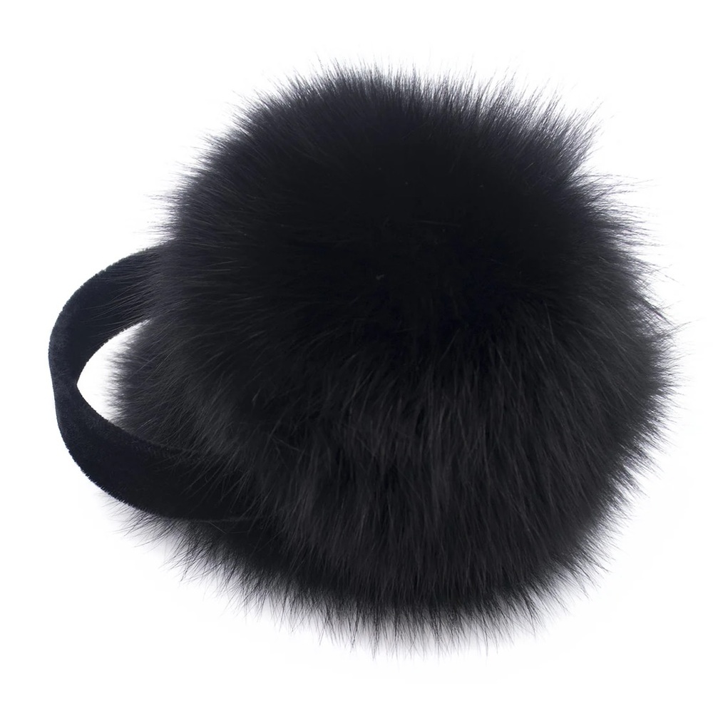 Surell Fox Fur Earmuffs
